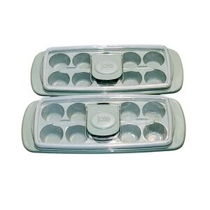 🔥 joie Spill Proof ICE CUBE TRAY with SPILL PROOF LID...LOT OF 2 🔥